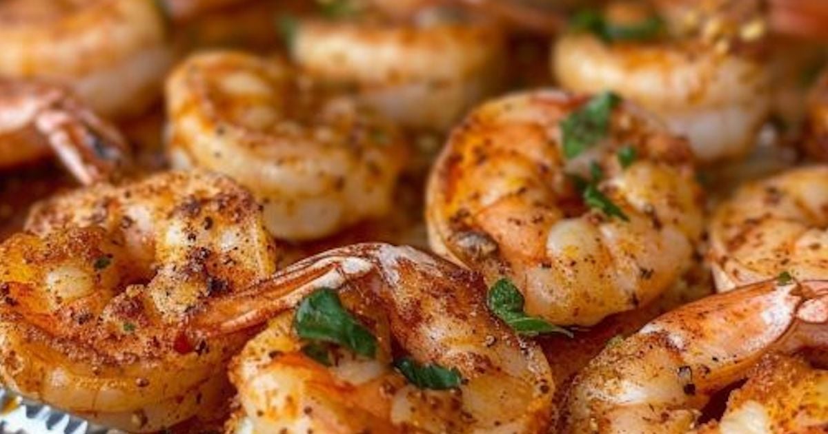 Sublimes crevettes cajun au four 