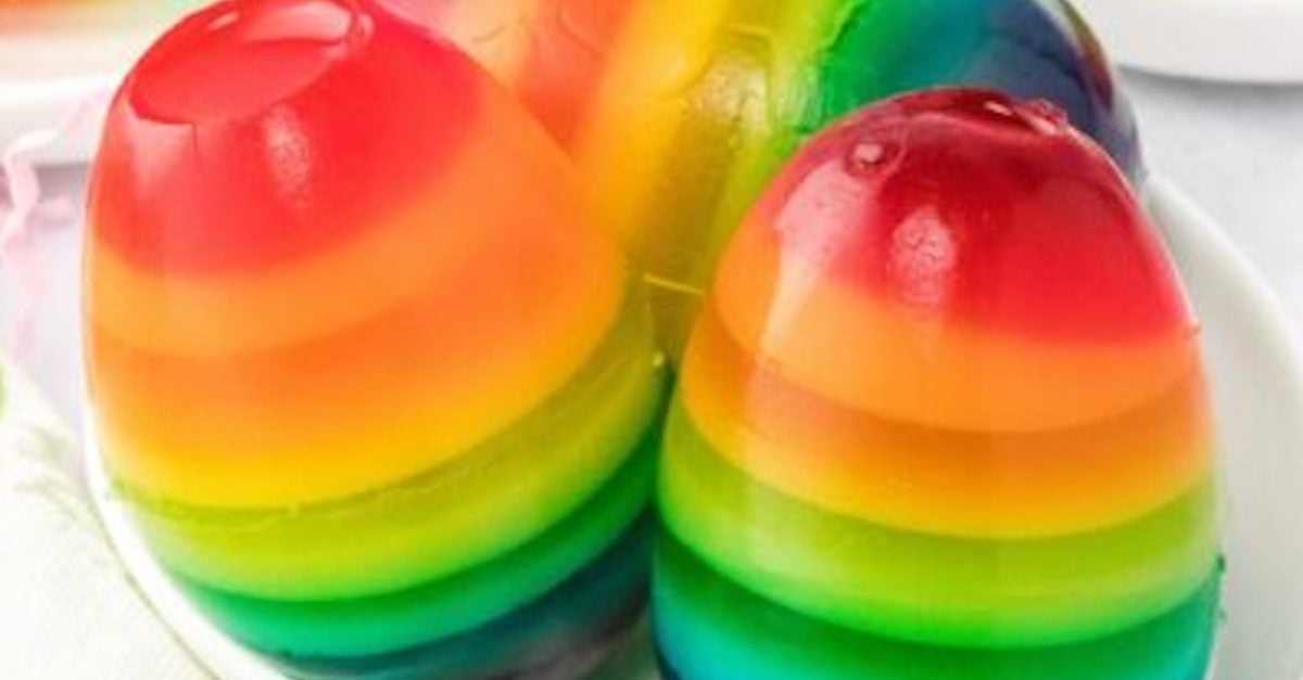 Comment faire des oeufs colorés en Jello