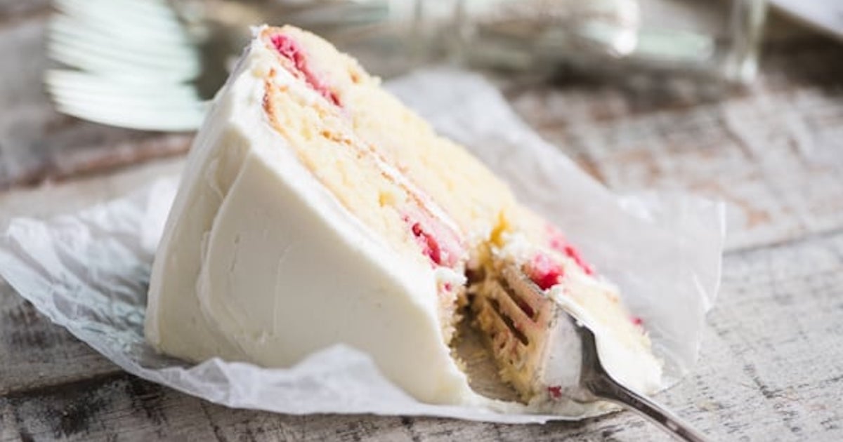 Divin gâteau à la framboise avec son glaçage au citron