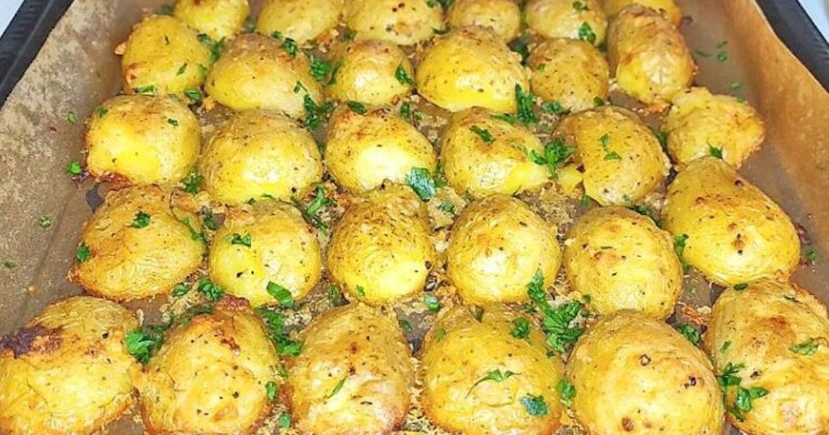 Délicieux pommes de terre au parmesan 