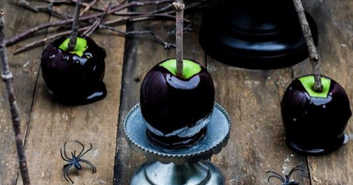 Comment faire des pommes “empoisonnées” pour Halloween