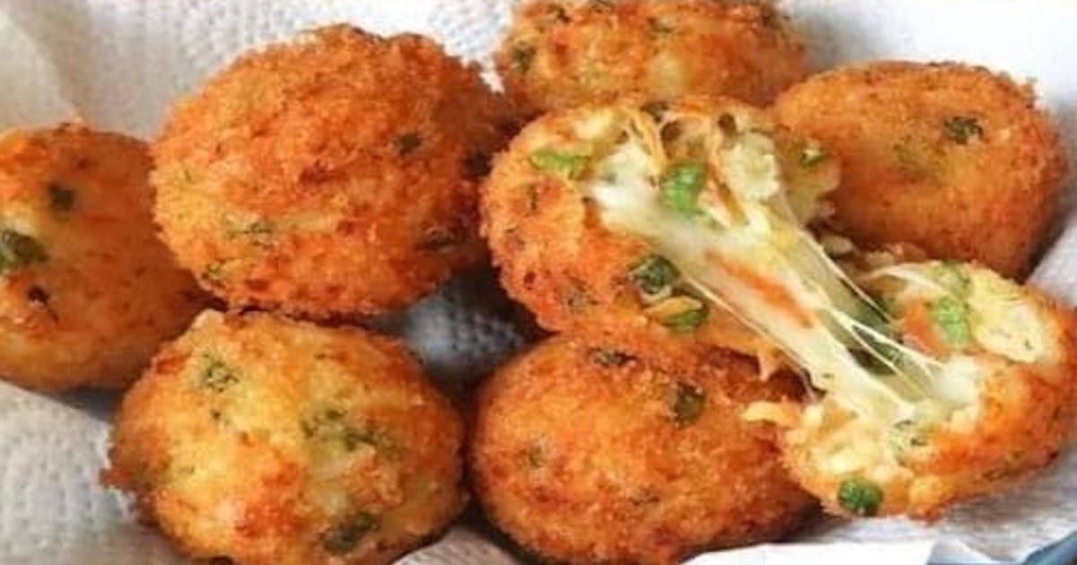 Elles sont addictives! Les boulettes de riz et de fromage