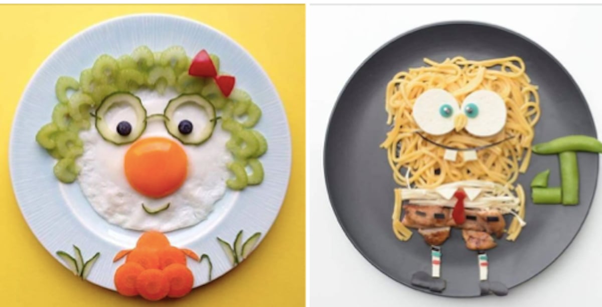 15 assiettes rigolotes pour ouvrir l'appétit des enfants