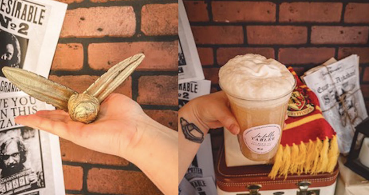 Pendant un mois, ce bar à desserts plonge totalement dans l’univers Harry Potter