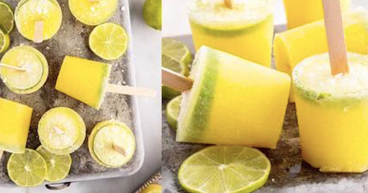 Parfaits pour l'été: les popsicles à la Margarita