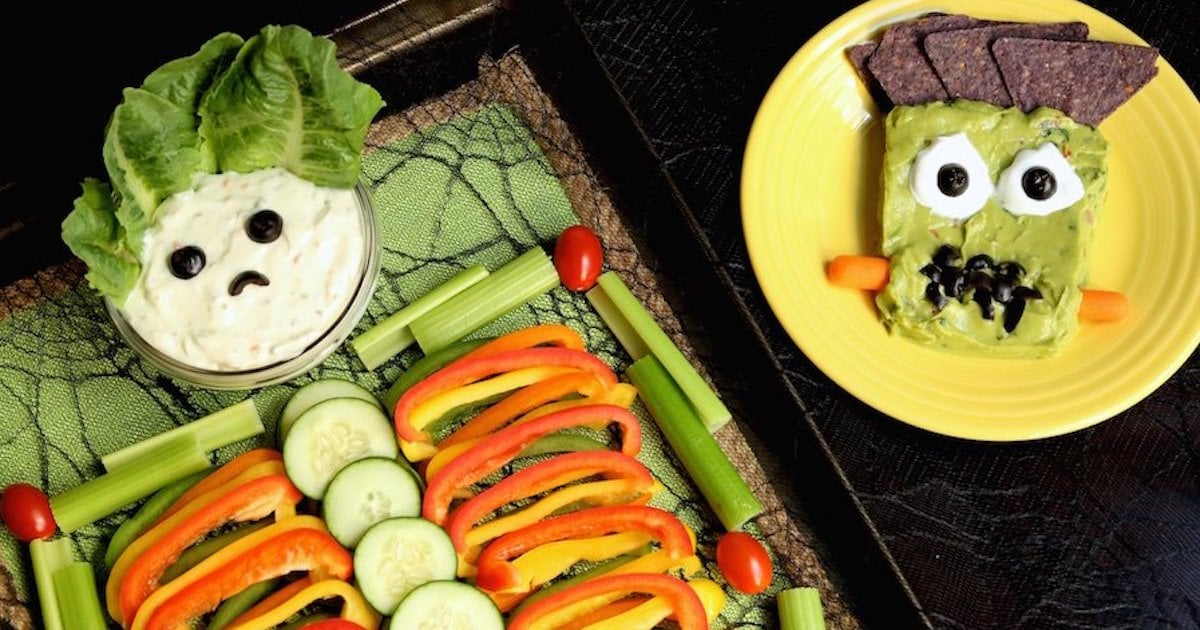 Le parfait plateau santé pour Halloween