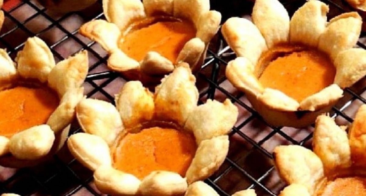 Comment faire de jolies tartelettes à la citrouille en forme de fleur