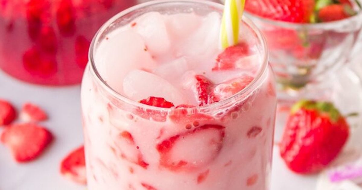 Recette de  Pink Drink maison, meilleur que chez Starbucks!