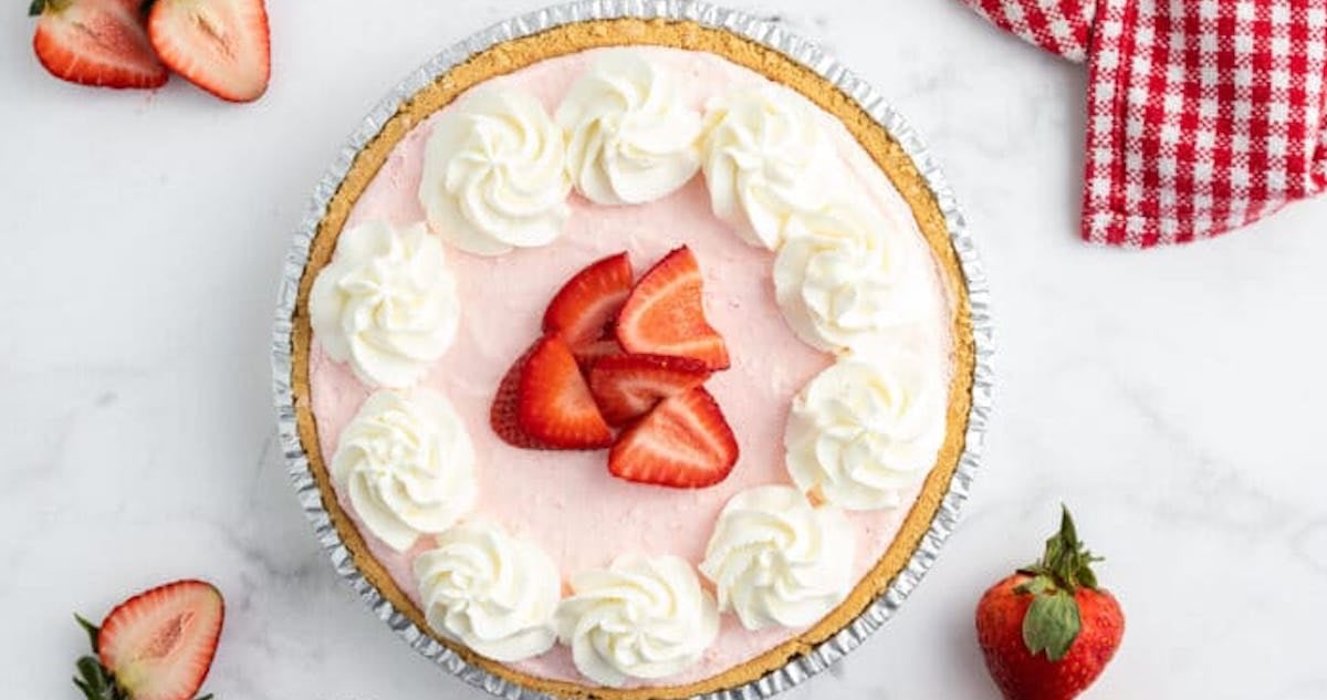 Fabuleuse tarte Daiquiri aux fraises surgelée
