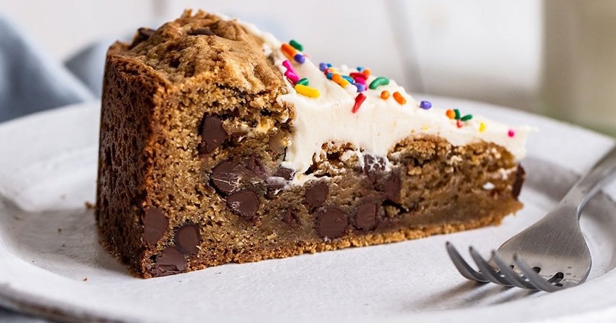 Sublime gâteau aux pépites de chocolat 