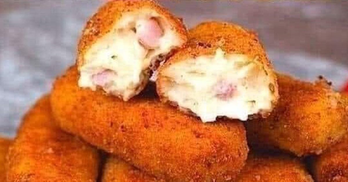 Les croquettes jambon-fromage; super faciles à faire et ultra délicieuses!
