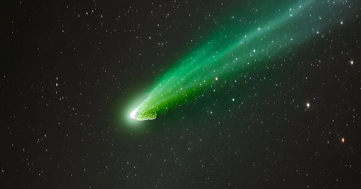 Une comète qui passe tous les 437 ans va être visible dans le ciel ce weekend