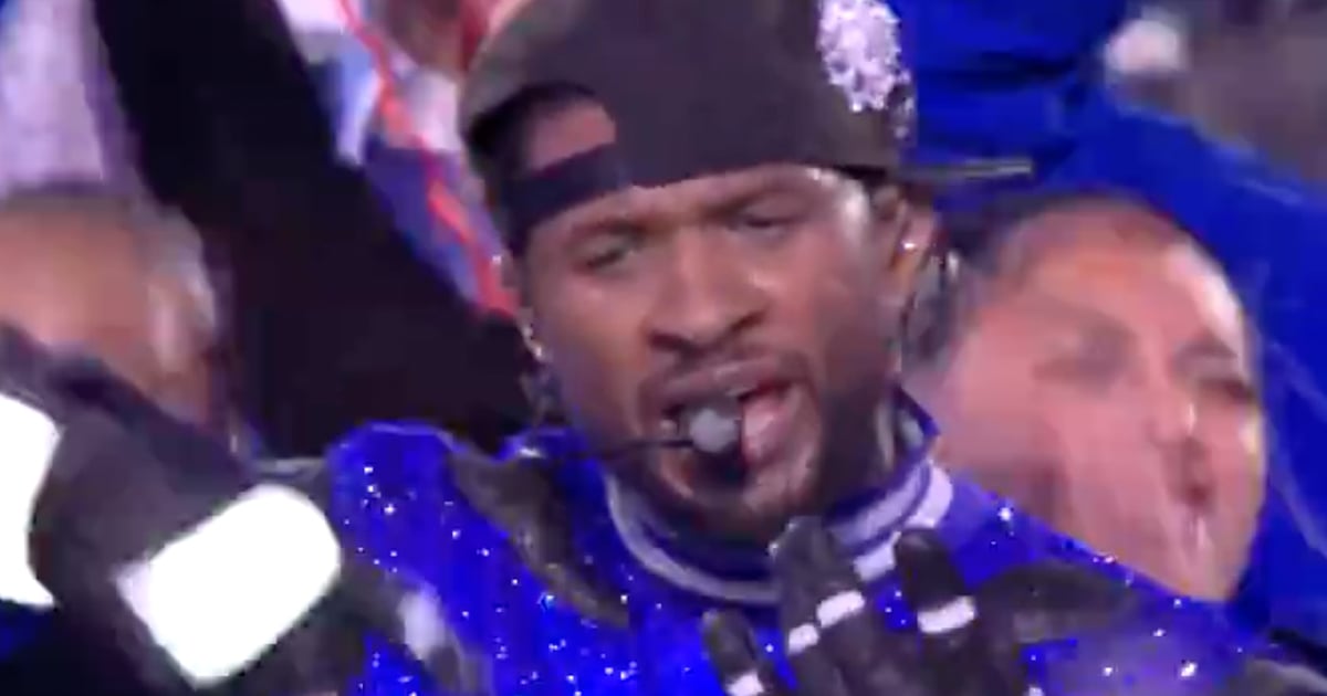 Usher fait sensation lors du show de la mi-temps du Super Bowl mais un détail déçoit de nombreux internautes