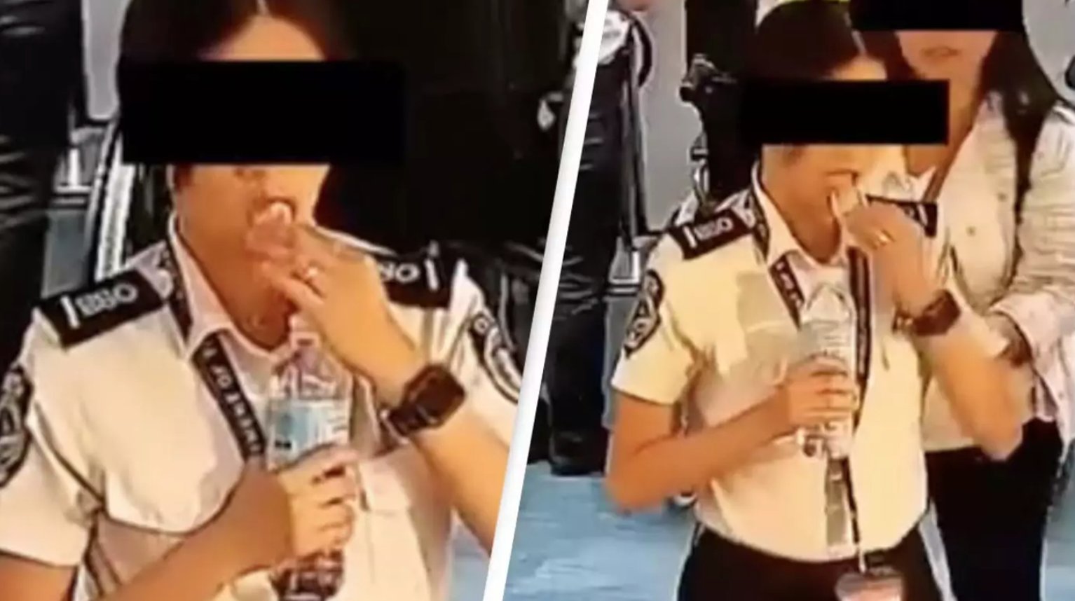 Une agente de sécurité se fait congédier pour avoir mangé de l'argent.
