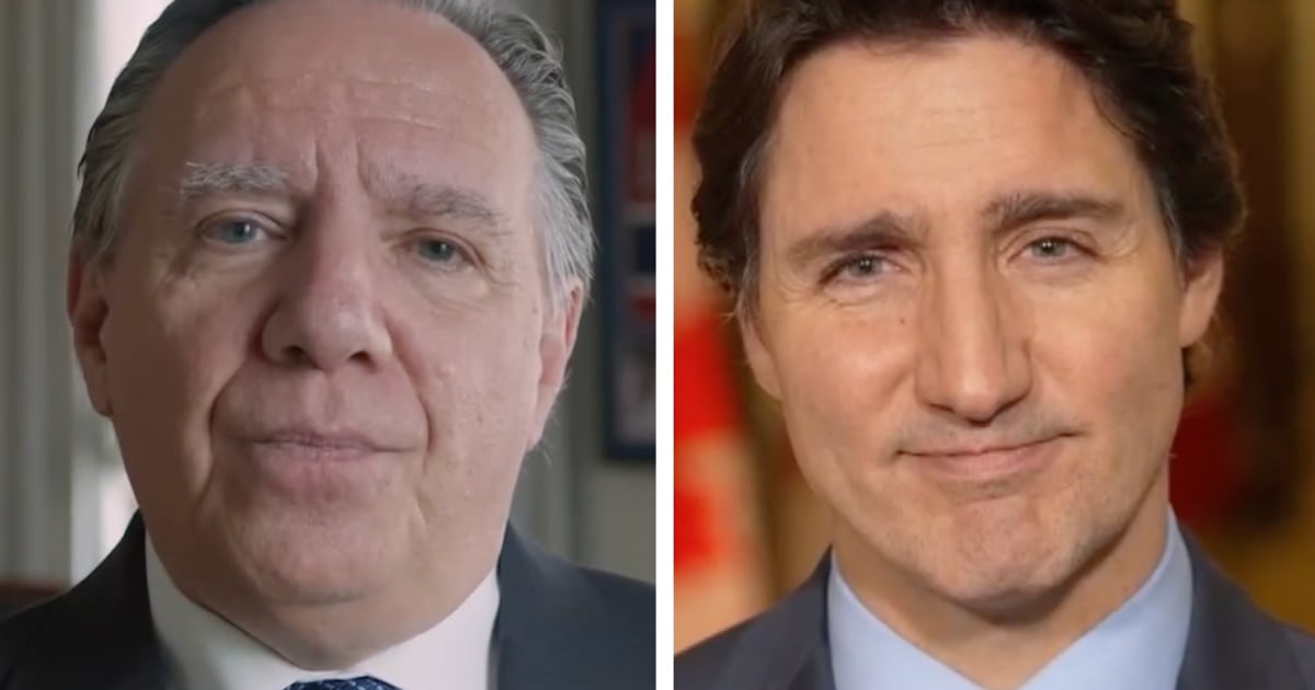 François Legault lance un puissant cri du coeur à Justin Trudeau
